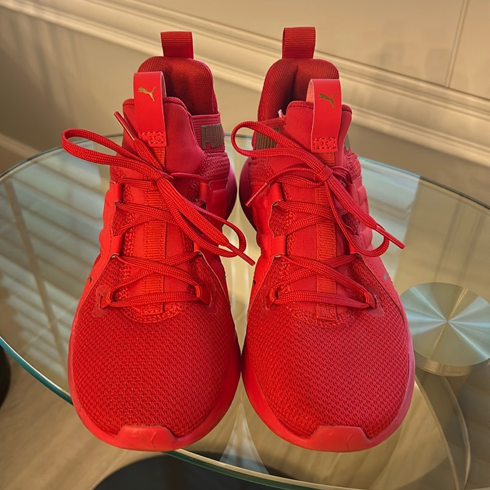 Puma RED sneakers.